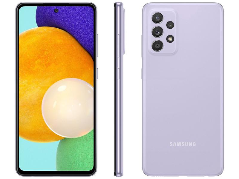 Smartphone Samsung Galaxy A52 128GB Branco 4G - 6GB RAM Tela 6,5